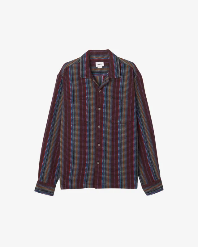 OBEY WANDERER WOVEN Sepia Multi OBEY WANDERER WOVEN Sepia Multi