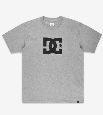 DC T-SHIRT STAR HSS GREY