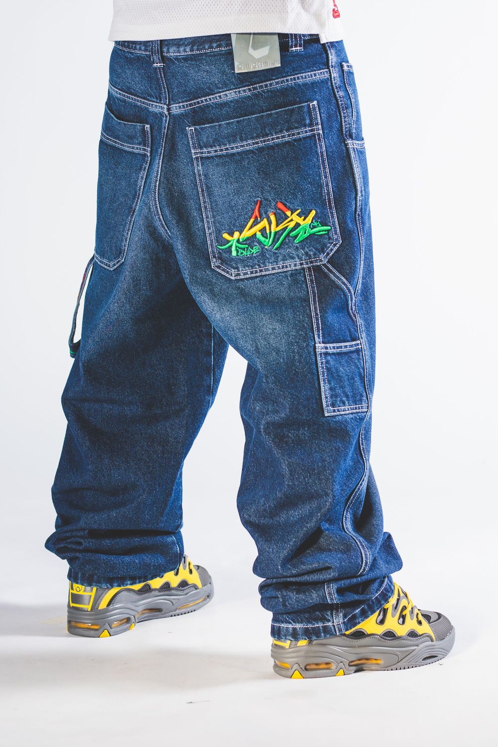 BLUESKIN  DENIM  RICAMO RASTA