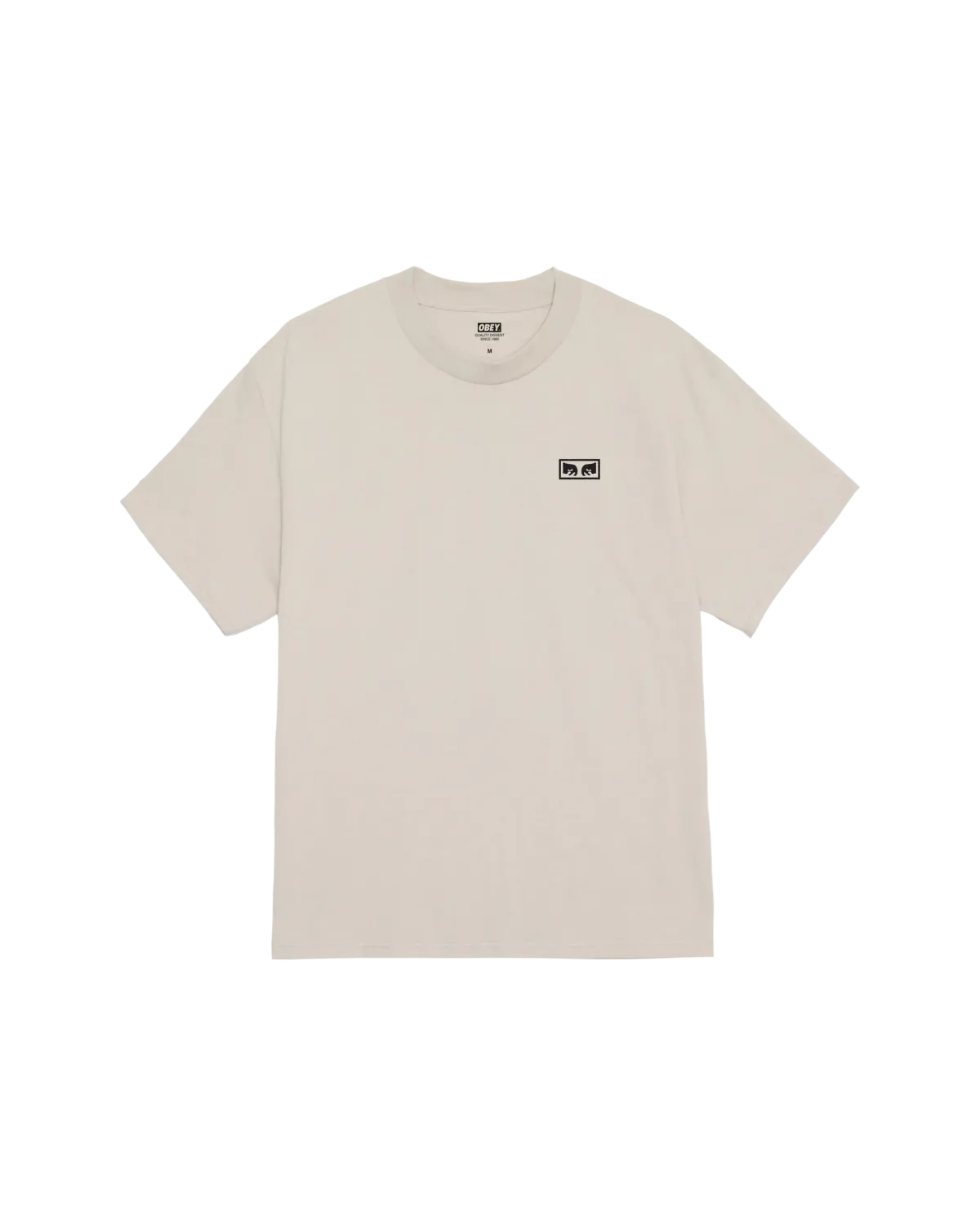 OBEY EYES 3 TEE  Silver Grey
