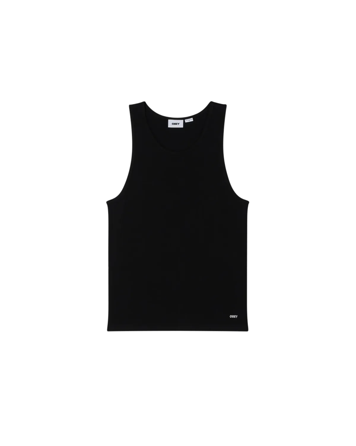 OBEY STANDARD RIB TANK BLACK