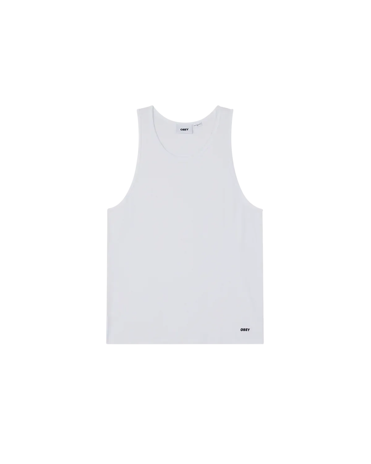 OBEY STANDARD RIB TANK White