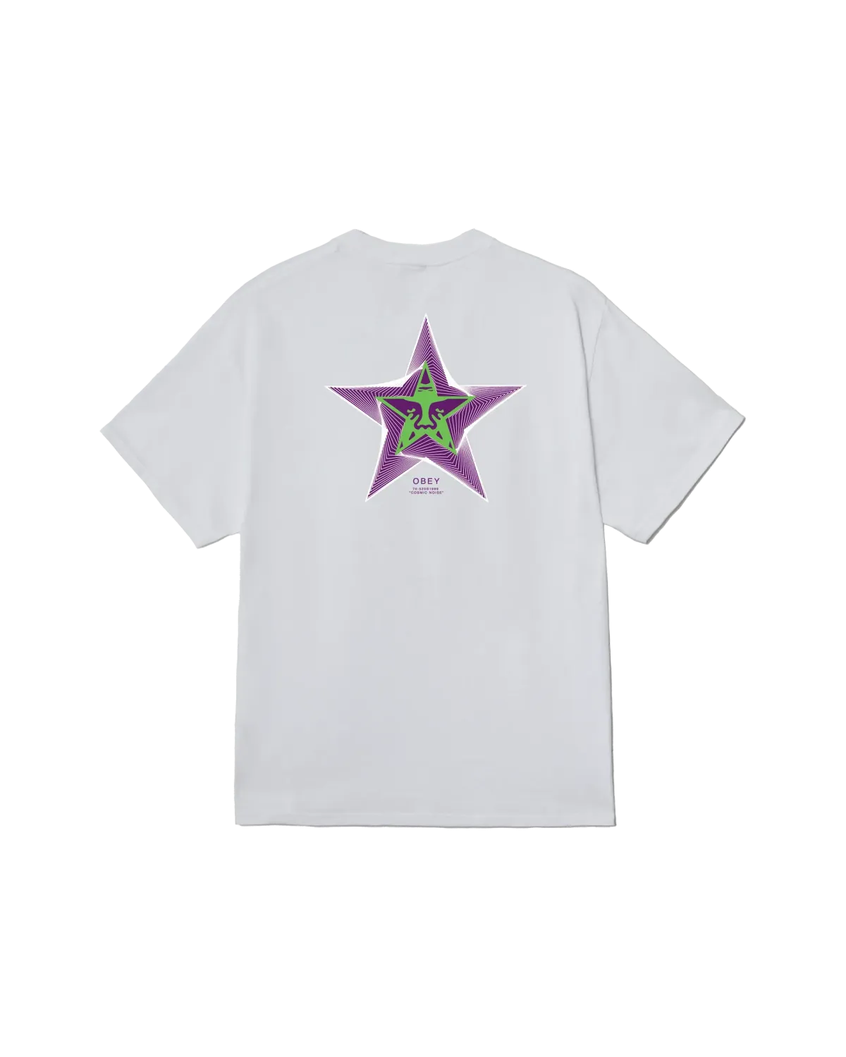 OBEY T-SHIRT COSMIC NOISE CLASSIC