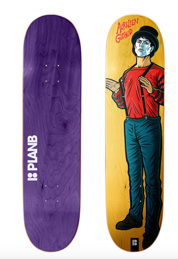 Warriors Giraud 8.25"x31.75" Plan B Deck