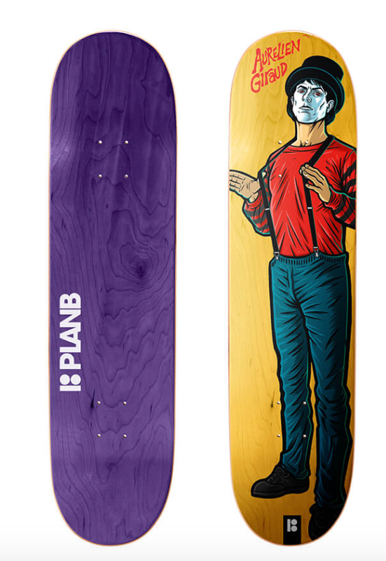 Warriors Giraud 8.25"x31.75" Plan B Deck