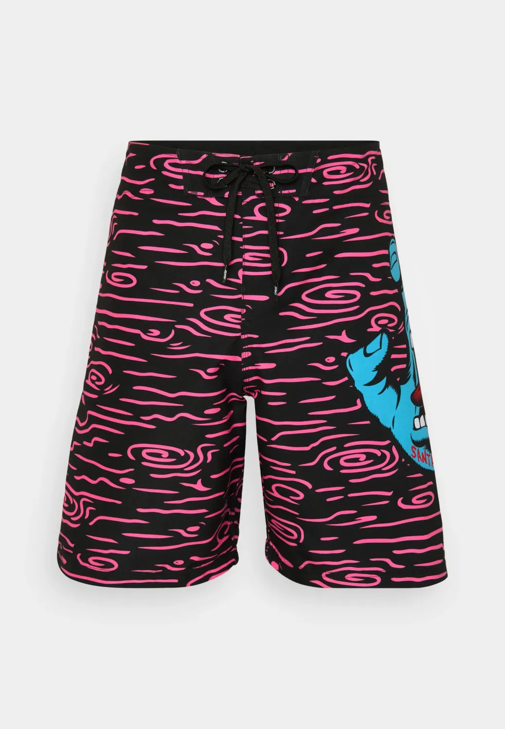 Santa Cruz  Screaming Hand Boardshort  Neon Wood