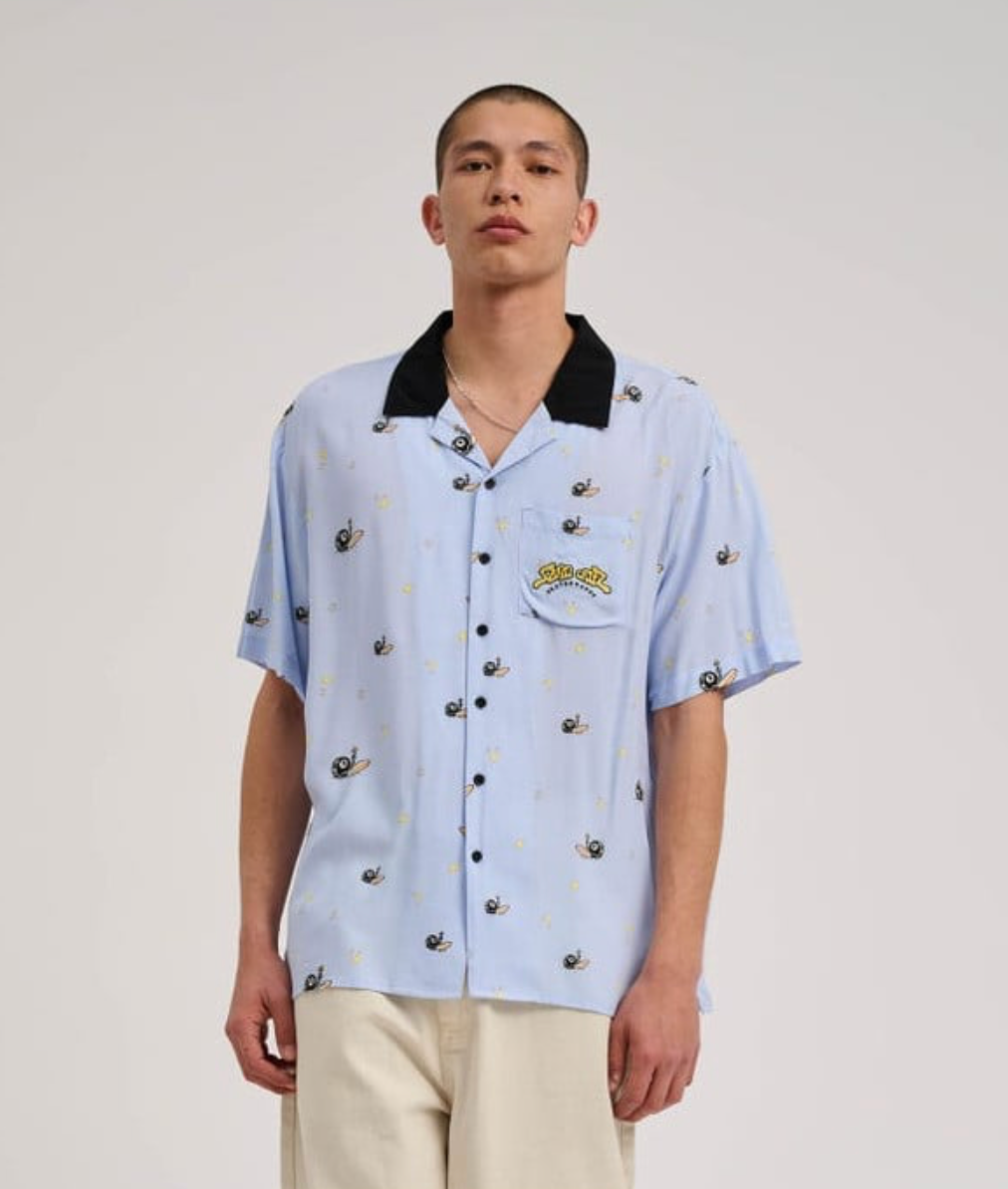 SANTA CRUZ  Winkowski Surf SS Shirt Fresh Blue