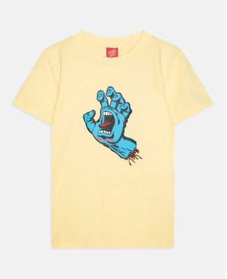 SANTA CRUZYouth Screaming Hand T-Shirt  Butter