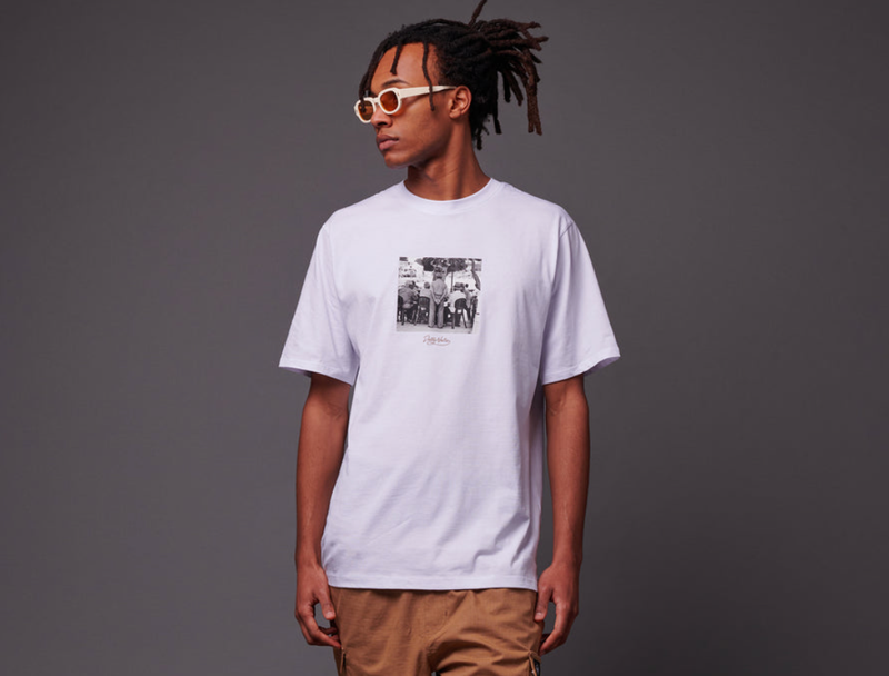 Dolly Noire Italian-ness Tee White Dolly Noire Italian-ness Tee White
