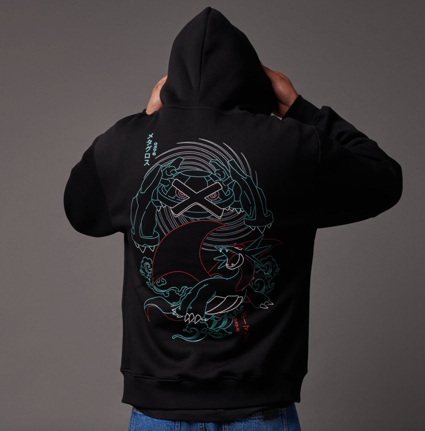 DOLLY NOIRE - Salamence & Metagross Hoodie Pokemon