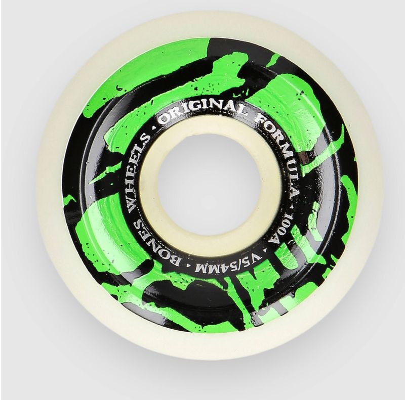 RUOTE BONES BONES MUMMY SKULLS 54 V4 WIDE BONES OG FORMULA WHT 100A