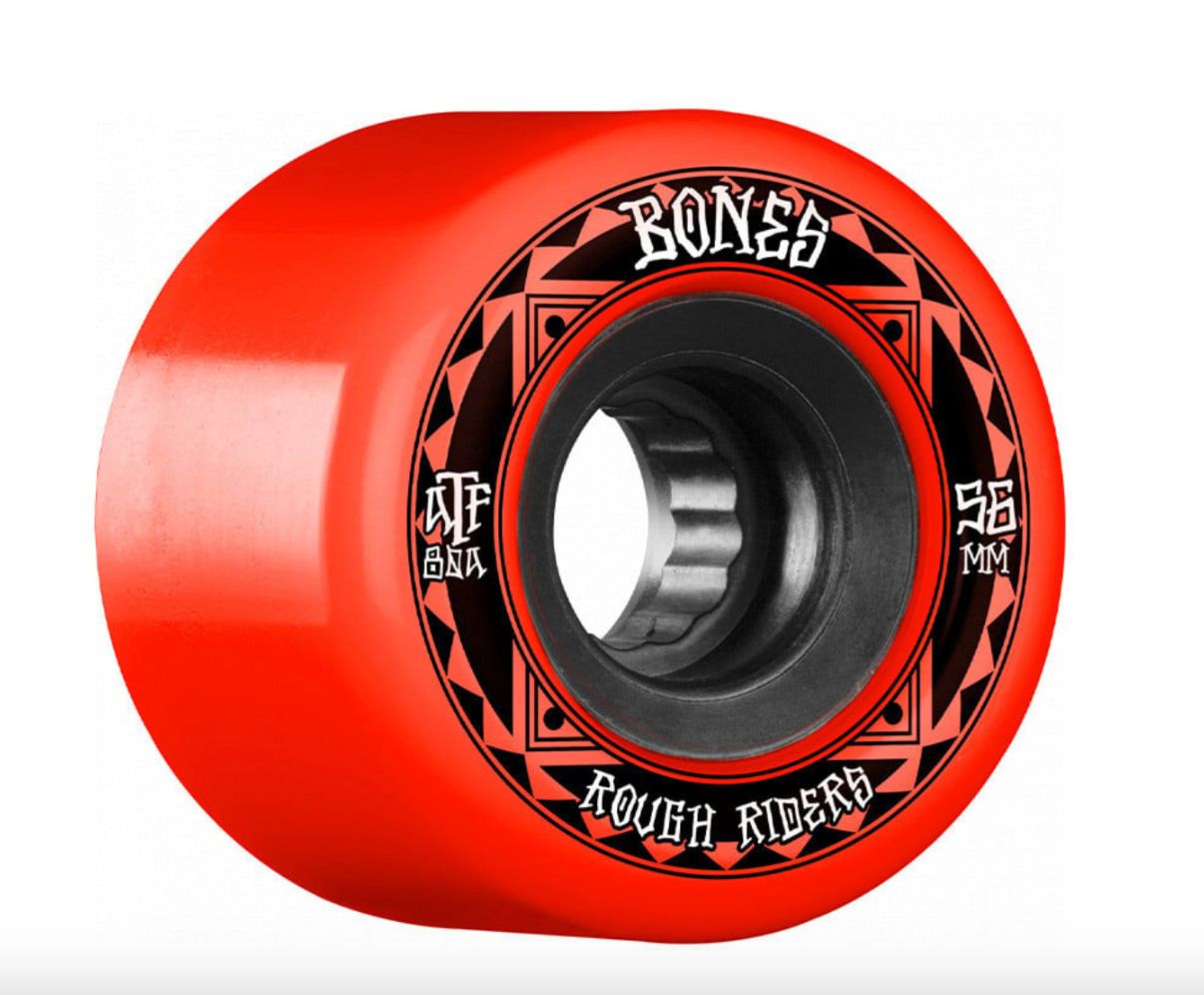 RUOTE BONES ROUGH RIDER RUNNERS 59 4PK RED