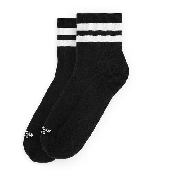 AMERICAN SOCKS - Back in Black - Ankle High AMERICAN SOCKS - Back in Black - Ankle High