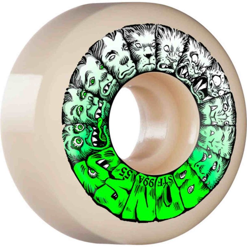 Ruote Sk8 BONES WEIRD WOLF V5 STF 99A Ruote Sk8 BONES WEIRD WOLF V5 STF 99A