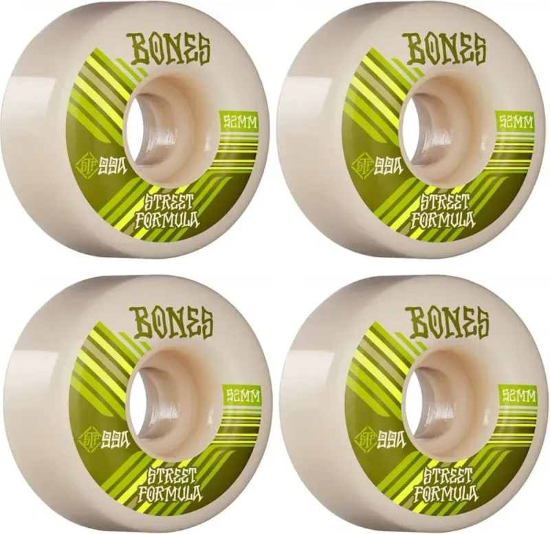 Bones Retros V4 52 Street Tech Formula 99A Bones Retros V4 52 Street Tech Formula 99A