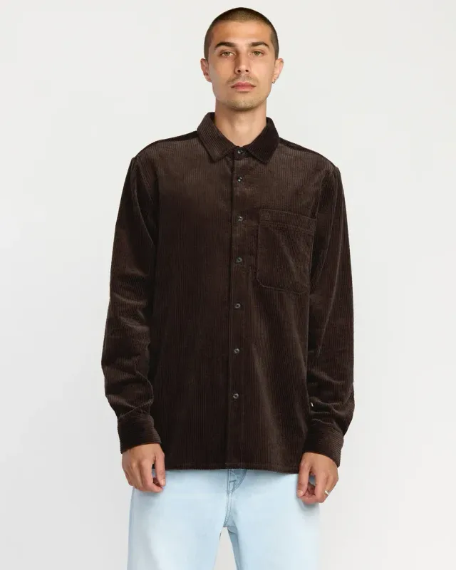 VOLCOM FOSTERED LS CACAO