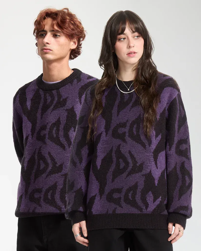 VOLCOM  Anarchietour Sweater - Black