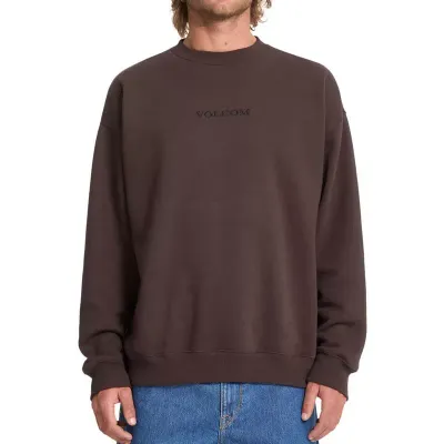 VOLCOM STONE Crew Fleece - Cacao