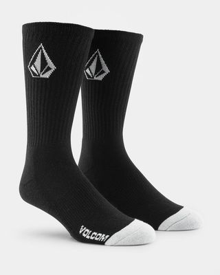 VOLCOM Full Stone Socks (3 Pack) - Black