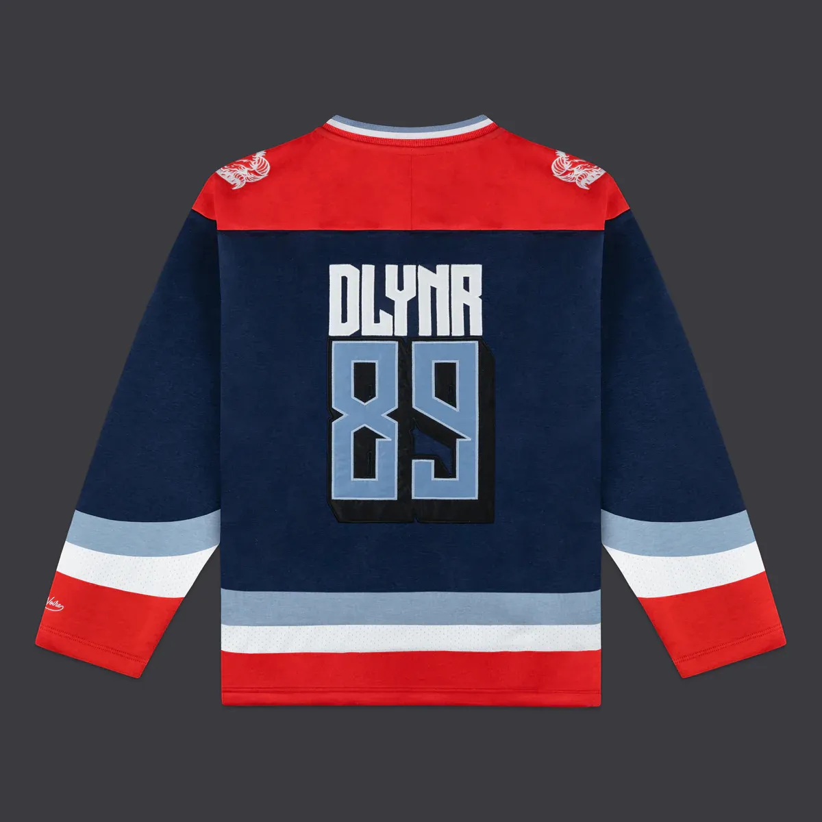 DOLLY NOIRE GOAT Hockey Crewneck Midnight Blue