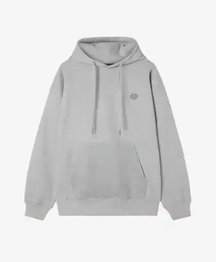 Funky  Shade Logo Hoodie Heater Grey