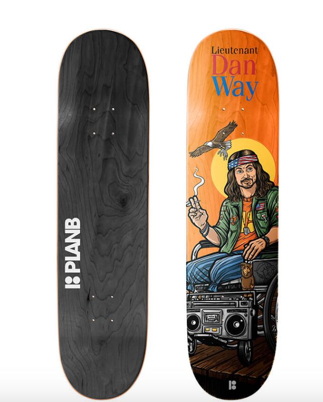 Lieutenant Dan 8.25"x32,125  Plan B Deck