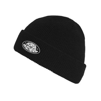 HORSEFEATHERS DEL BEANIE Black