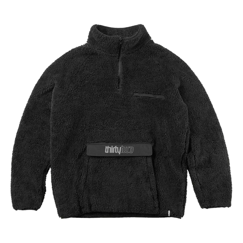 THIRTYTWO REST STOP PILE JACKET Black