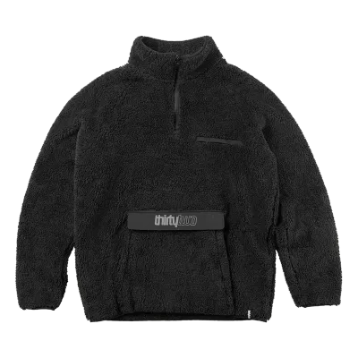 THIRTYTWO REST STOP PILE JACKET Black