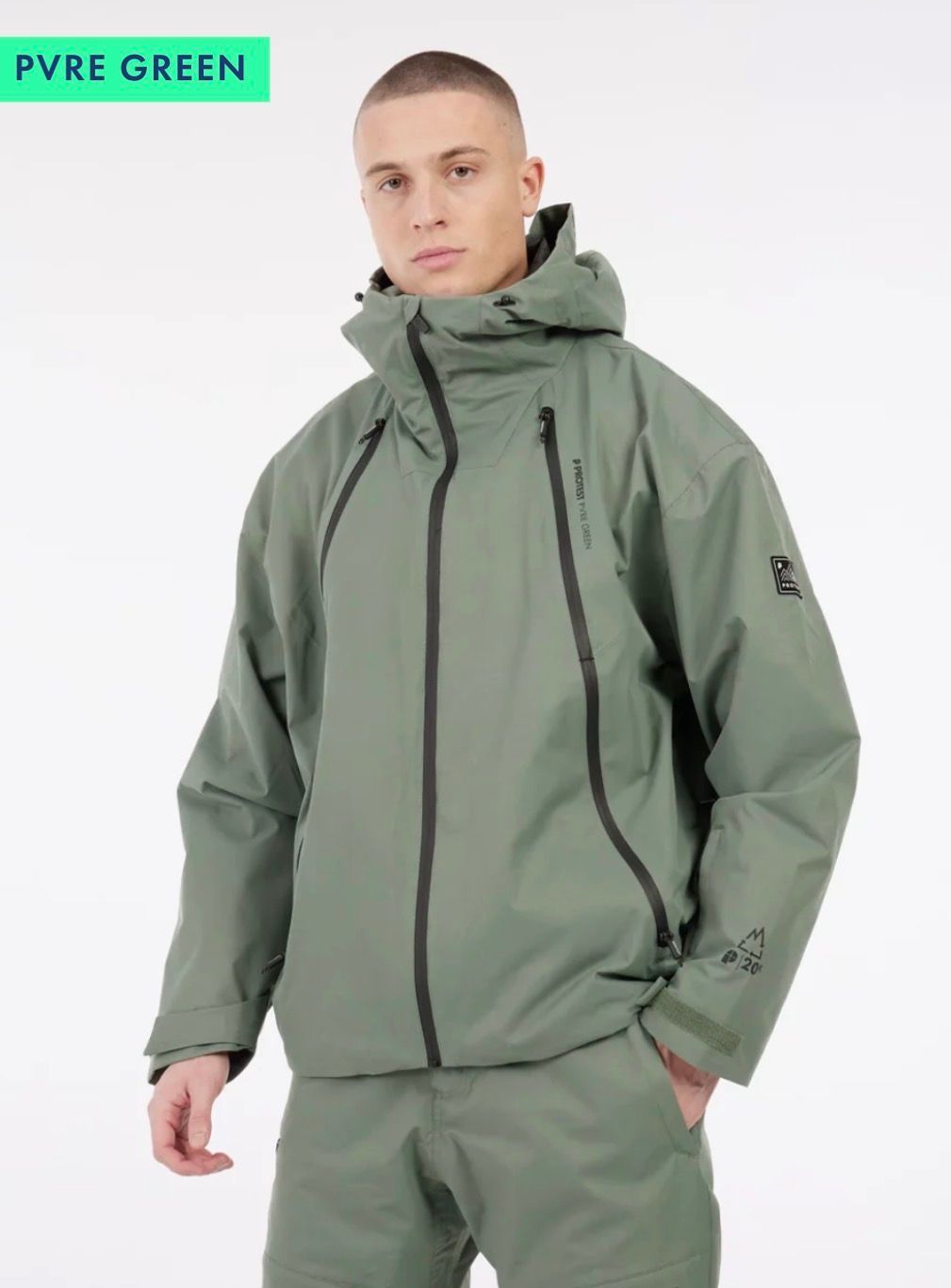 PROTEST PRTFerrol snowjacket - Aspen green