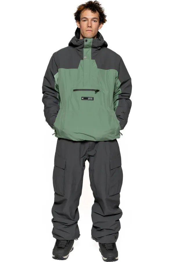 L1 AFTERSHOCK JKT Sage - Carbon