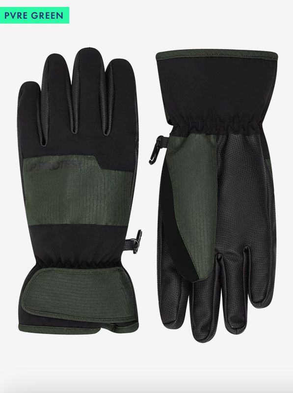 PROTEST PRTRAZOR gloves - Kale green PROTEST PRTRAZOR gloves - Kale green