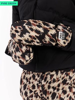 PROTEST PRTBassy mitten - Bamboo Beige