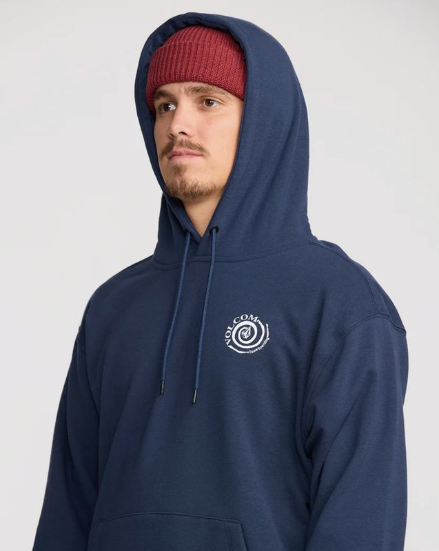 VOLCOM essential hoodie - deep blue VOLCOM essential hoodie - deep blue