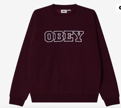 OBEY BOLD HOOD FLEECE OBEY BOLD HOOD FLEECE