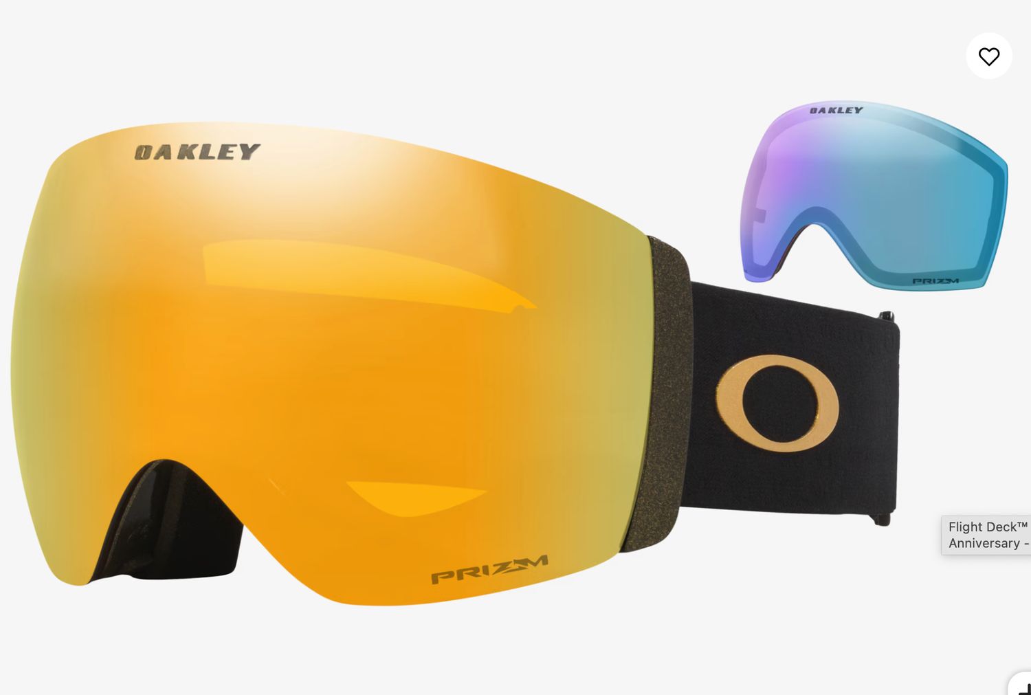 OAKLEY  FLIGHT DECK  PRO 50 ANNIVERSARIO DOPPIA LENTE