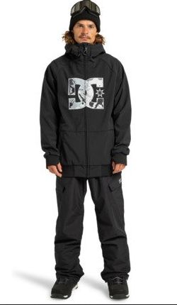 DC Giacca Snow SPECTRUM Softshell BLACK