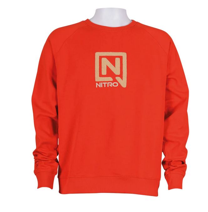 NITRO SWEATER BASIC WARM RED