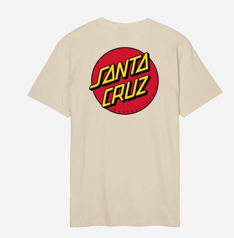 SANTA CRUZ Classic Dot Chest T-Shirt SANTA CRUZ Classic Dot Chest T-Shirt