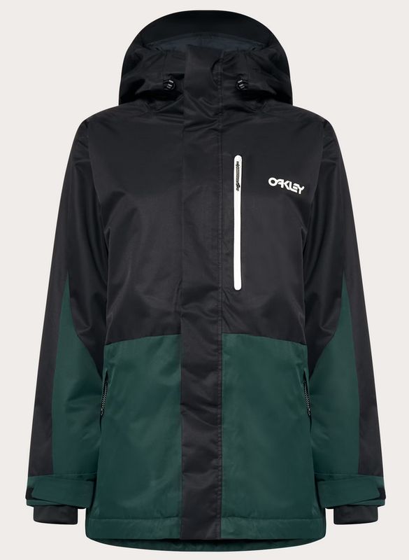 OAKLEY WMNS TNP TBT INSULATED JACKET BLACK/HUNTER GREEN
