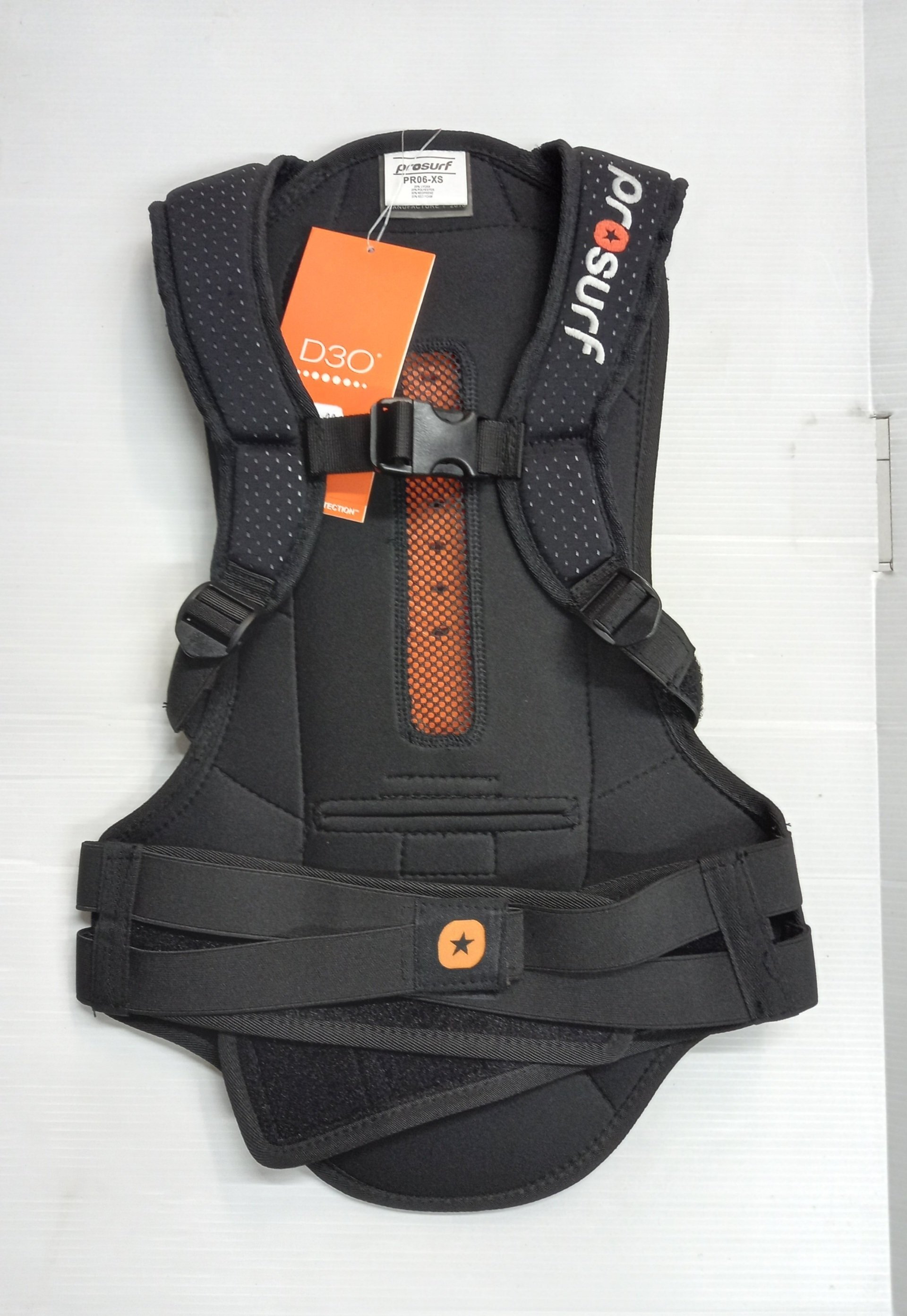 PROSURF d3o BACK PROTECTOR