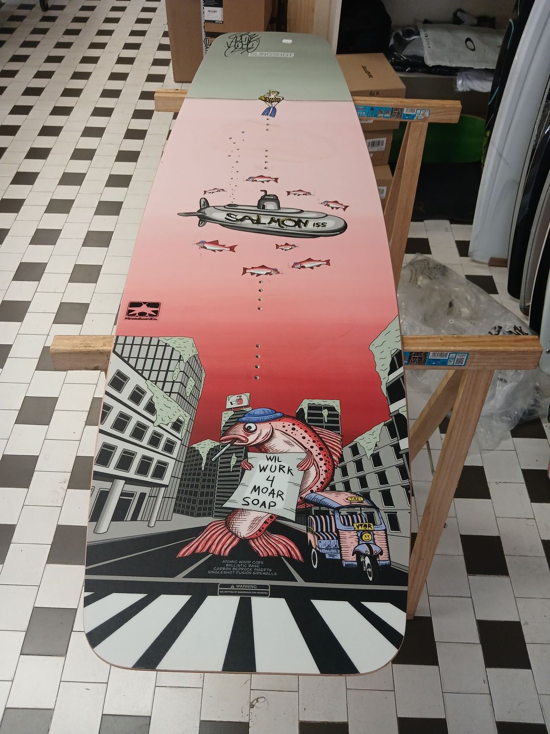 SLINGSHOT  155  VICTOR SALMON 2023