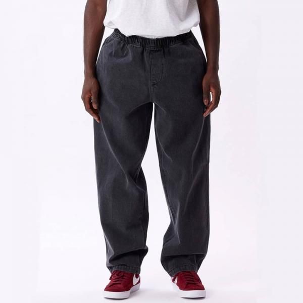 OBEY  DENIM EASY PANT  Faced - Black
