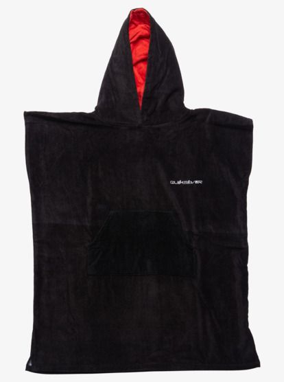 Quiksilver  Poncho Hoody Towel - black/ jet black