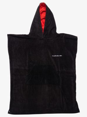 Quiksilver  Poncho Hoody Towel - black/ jet black