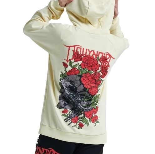 DOLLY NOIRE Rossa Primavera Hoodie