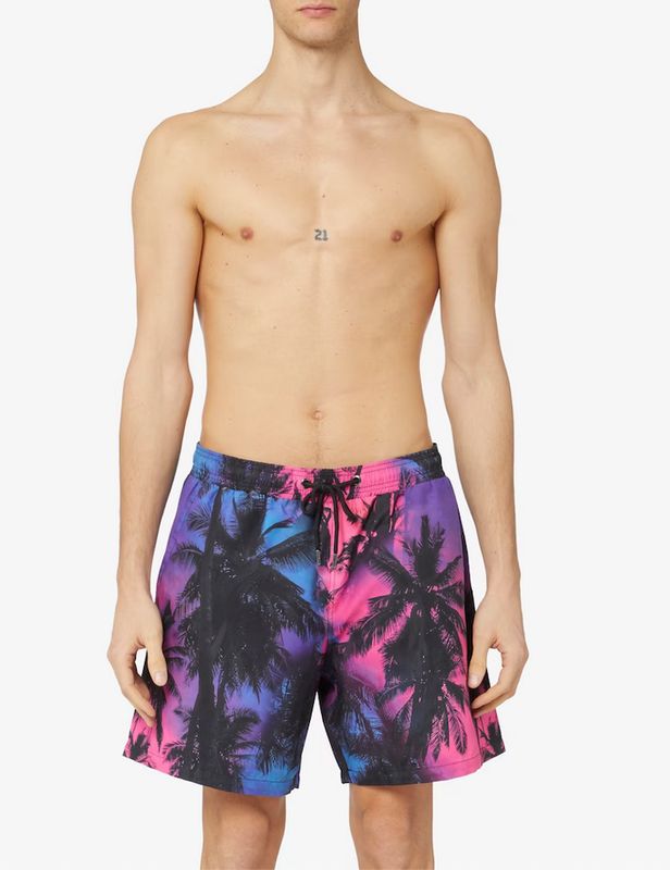 Propaganda costume SWIMTRUNK SUNSET- nero Propaganda costume SWIMTRUNK SUNSET- nero