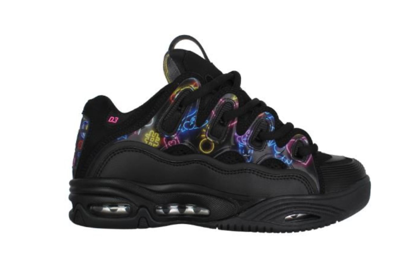 OSIRIS D3 2001  BLACK\PINK\HOLO