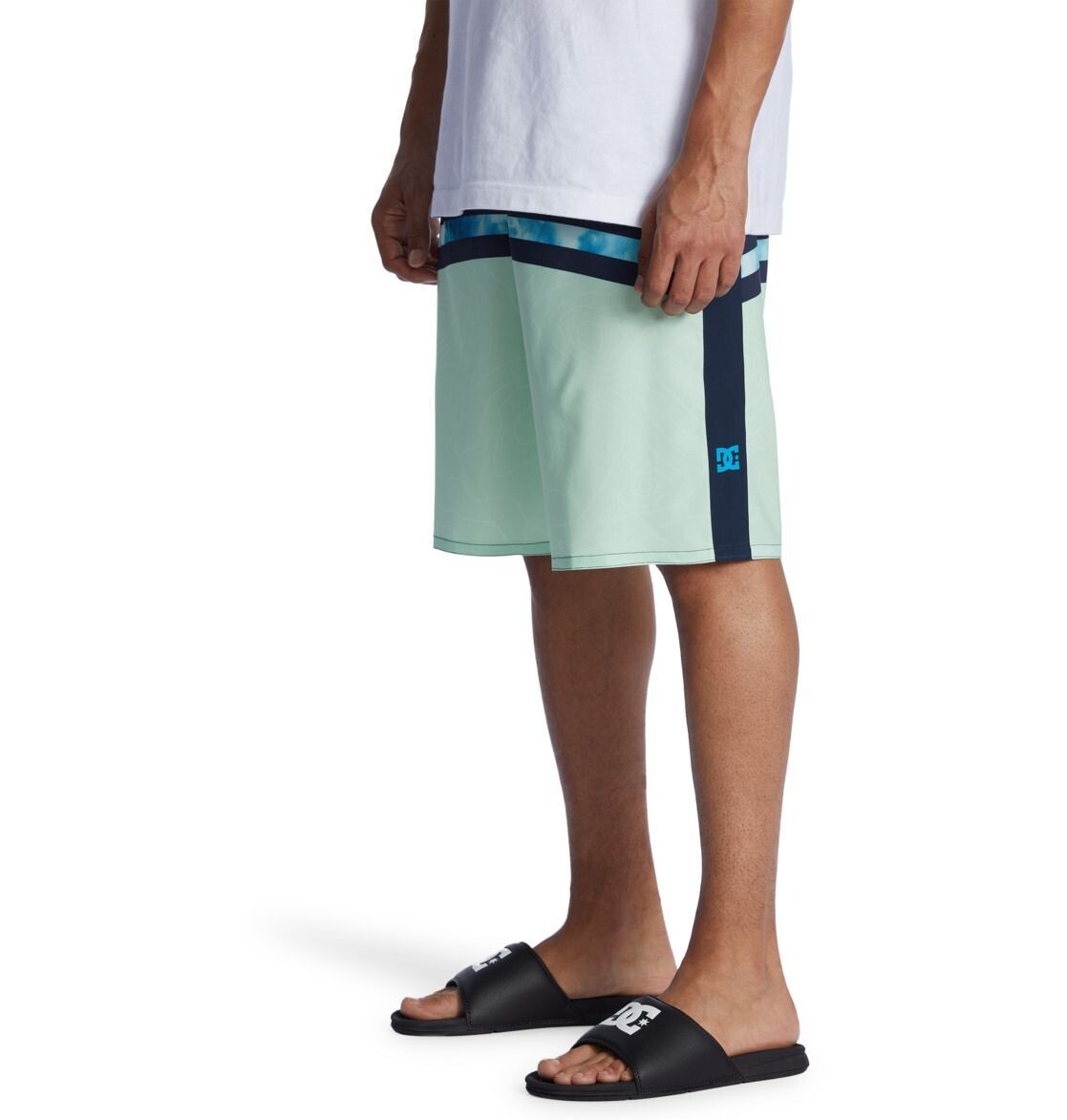 DC Boardshort Tight Lock -  columbia ice dye