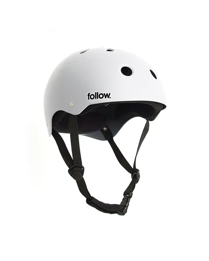 FOLLOW SAFETY FIRST HELMET WHITE